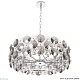 подвесная люстра crystal lux crystal sp12 chrome