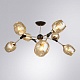 люстра на штанге arte lamp seppia a4211pl-8bk
