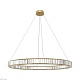 подвесной светодиодный светильник loft it crystal ring 10135/1000 gold