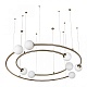 подвесная люстра loft it infinite 10155/1100 gold