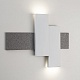 настенный светильник indigo avanzato 14023/2w silver stone v000119l