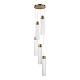 каскадная люстра st luce champagne sl6236.303.05