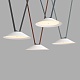 трековый однофазный светильник denkirs belty flow dk5565-wh+bk