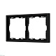 рамка пластиковая arlight frm-nobe-sfpl-2-bk 054216
