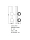 бра air le3021/2w br