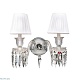 бра delight collection baccarat style zz86303-2w