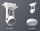 трековый однофазный светильник ambrella light track system xt6601080 (c6601, n6220)