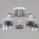 потолочная люстра reluce 06916-0.3-05 wh+cr