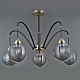 люстра на штанге illumico il0433-5psq-79 bk ab