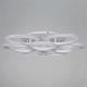 потолочная люстра reluce 06333-0.3-5+5a wh (rgb)