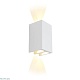 настенный светодиодный светильник iledex double zd8160-12w wh