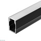 алюминиевый профиль arlight sl-mini-8-h12-2000 black 037106