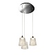 подвесная светодиодная люстра iledex flora wd8007-3 cr