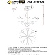 люстра на штанге omnilux mearino oml-29717-08