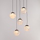 подвесной светильник delight collection md25030003-5a matt black/clear