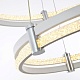 подвесная люстра led4u 8620-600-400 wt
