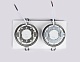 встраиваемый светильник ambrella light gx standard tech techno spot tn51919