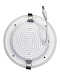 встраиваемый светильник elvan vls-705r-6w-ww-wh