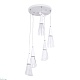 каскадная люстра led4u l7106-6 wт