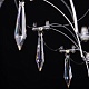 подвесная светодиодная люстра loft it mira 10259/800 silver asfour
