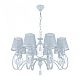 подвесная люстра arte milano 347203/8 wt+sl