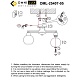 потолочная люстра omnilux caldiero oml-25407-05