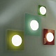 настенный/потолочный светильник gio 40 p-pl apple green leucos