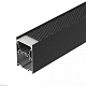 алюминиевый профиль arlight line-5075-honeycomb-2000 black 044874