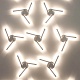уличный настенный светодиодный светильник elektrostandard 1665 techno led lever белый