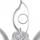 подвесная люстра arte milano amalfi 337946/5 cr