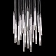 подвесной светильник delight collection candle p68094-25 chrome