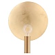 бра crystal lux sunshine ap1 gold