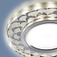 встраиваемый светильник elektrostandard 2247 mr16 sl/wh зеркальный/белый 4690389148927
