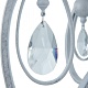 подвесная люстра arte milano 347203/6 wt+sl