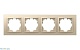 рамка четырехместная elbi zena 500-012500-228