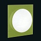 настенный/потолочный светильник gio 40 p-pl apple green leucos