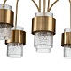 подвесная люстра indigo eleganza 12019/a/6p brass v000322