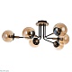 потолочная люстра arte lamp oxford a2716pl-6bk