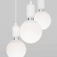 подвесной светильник eurosvet bubble 50151/3 белый