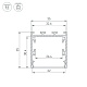 алюминиевый профиль arlight line-m-3535-3000 black 053402