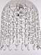 подвесной светильник bohemia ivele crystal 14781p/16 ni drops