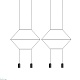 подвесной светильник imperiumloft via wireflow polyhedral 144326-22