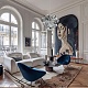подвесной светильник loft it clizia 10593/420 silver