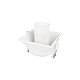 встраиваемый светильник loft it lens 10322/b white