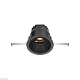 встраиваемый светодиодный светильник maytoni technical wise dl057-10w3k-b