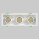 встраиваемый светильник crystal lux clt 069c3 wh