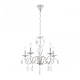 подвесная люстра arte milano 346179/5 wt+sl