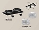 комплект встраиваемого светильника ambrella light techno spot xc (c6526, n6150) xc6526040