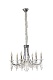подвесная люстра am group viore sp6 chrome