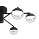 потолочный светильник escada diverse 10271/6led black